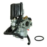  CARBURATEUR SCOOT ADAPTABLE PEUGEOT 50 TKR, SPEEDFIGHT 1 EN 2, BUXY, ELYSEO, TREKKER (MET ELECTRISCHE START EN O-RING A Carburator