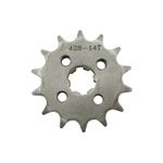  PIGNON 50 A BOITE ADAPTABLE DERBI 50 SENDA EURO 2, GPR-GILERA 50 SMT, RCR 428 14 DTS -P2R- Getriebeabtriebsritzel