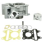  ZYLINDER SCOOT ANPASSBAR MBK 50 OVETTO 4T 2008+, NITRO 4T 2008+ -YAMAHA 50 NEO'S 4T 2008+, AEROX 4T 2008+ DURCHMESSER 38mm -P2R- Zylinder-Kolben Satz