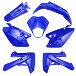 Kit carénage CARROSSERIE-CARENAGE 50 A BOITE ADAPTABLE RIEJU 50 MRT 2009+2021, MRT ENDURO 2009+2021, MRT PRO 2009+2021, MRT SM 2009+2021 BLEU