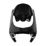 Tablier de carénage avant CARENAGE-TABLIER AV SCOOT ADAPTABLE PEUGEOT 50 VIVACITY 3 2008+ NOIR BRILLANT (INFERIEUR) -P2R-