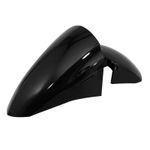  MUDGUARD FOR SCOOTER ADAPTABLE PEUGEOT 50 KISBEE 2T AND 4T ALL MODELS (NEW 2018+ + OLD MODEL 2010+2017) GLOSSY BLACK -P Mudguard