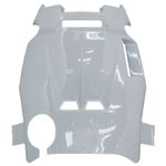  WHEEL ARCH FAIRING ADAPTABLE MBK 50 NITRO 1997+2012-YAMAHA 50 AEROX 1997+2012 GLOSS WHITE (RACING DESIGN) -P2R- Wheel arch