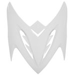 Tablier de carenagem dianteiro CARENAGE-TABLIER AV SCOOT ADAPTABLE MBK 50 STUNT-YAMAHA 50 SLIDER BRANCO BRILHANTE (FACE SUPERIOR) -P2R-