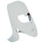 Tablier de carénage avant CARENAGE-TABLIER AV SCOOT ADAPTABLE GILERA 50 STALKER BLANC BRILLANT -P2R-