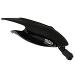 Coque traseira CARENAGE-COQUE AR SCOOT ADAPTABLE GILERA 50 STALKER NOIR BRILLANT DROIT -P2R-