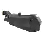  LUCHTFILTER SCOOT AANPASBAAR SCOOT 50 CHINEES 4T GY6, 139QMB WIELEN VAN 10 INCH-PEUGEOT 50 V-CLIC 4T ZWART (LUCHTBEDDEKING) -P2R Luchtfilter
