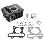  CYLINDER SCOOT ADAPTABLE PIAGGIO 50 ZIP S 4T 2018+, LIBERTY 3V 4T 2017+, VESPA PRIMAVERA 4T 2017+ (3 KLEPPEN) (OEM: 1A010757) - Cilinder-zuiger kit