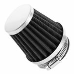  LUCHTFILTER TYPE KN CHROME RECHTER BEVESTIGING DIAM 52 mm -P2R- Luchtfilter