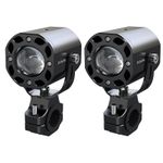  UNIVERSELE ECOBENE KD168 LED VERSTELBARE EXTRA VERLICHTING 12V 50W ALU CNC DRAADLOZE AFSTANDSBEDIENING INCLUSIEF PAAR koplampen