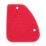  LUCHTFILTERSCHAUM SCOOTER AANPASBAAR PEUGEOT 50 TKR, TREKKER, SPEEDFIGHT, VIVACITY, ELYSEO, ELYSTAR, LOOXOR, BUXY (ROOD) DUBBEL Luchtfilter