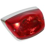  RÜCKLICHT SCOOTER ANPASSBAR PIAGGIO 50 VESPA LX, 125 VESPA LX ROT (CE-GEPRÜFT) -P2R- Rückleuchten
