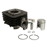  CYLINDER SCOOT ADAPTABLE PEUGEOT 50 LUDIX ONE-TREND-SNAKE-CLASSIC, VIVACITY 2T 2008+, KISBEE 2T 2013+, CITYSTAR -P2R GUSS PREMI Zylinder-Kolben Satz