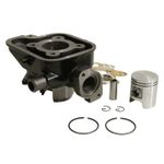  ZYLINDER SCOOT ANPASSBAR PEUGEOT 50 LUDIX BLASTER, SPEEDFIGHT 3, JET FORCE -P2R GUSSE PREMIUM- Zylinder-Kolben Satz
