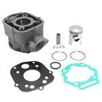  ZYLINDER 50 FÜR DERBI 50 SENDA 2006+, GPR 2006+-GILERA 50 SMT 2006+, RCR 2006+ (PIAGGIO EURO 3 MOTOR) -P2R ALU NI Zylinder-Kolben Satz