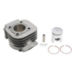  CYLINDRE SCOOT ADAPTABLE MBK 50 BOOSTER, STUNT-YAMAHA 50 BWS, SLIDER -P2R ALU NIKASIL- Zylinder-Kolben Satz