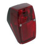  RÜCKLICHT CYCLO ANPASSBAR PEUGEOT 103 MVL ALTES MODELL ROT -P2R- Rückleuchten