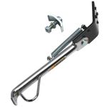  ZIJSTEUN SCOOTER AANPASBAAR GILERA 50 STALKER, RUNNER CHROME -P2R- Zijstandaard