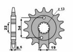  Standard Stahlriztel vorne 2276 - 520 Ritzel für den Ausgang des Getriebes