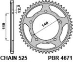  Standard C45 Stahl 4671 - 525 Getriebe