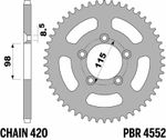 Couronne alu standard - 420 49 dents