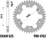 Couronne acier standard - 525 38 dents