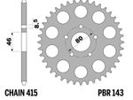 Couronne acier standard - 415 42 dents
