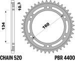 Kolo alu renforcé - 520 48 zubů