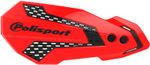 Protèges-mains MX Flow rouge / noir