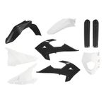  Plastic Kit Black/White Gas Gas Plastik-Set