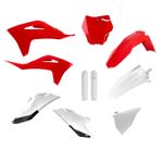 Kit plastiques rouge/blanc
