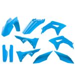Kit plastiques bleu