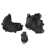  Kupplungs-, Zündungs- und Wasserpumpendeckelschutz Set Schutz Motor
