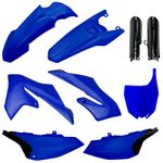 Kit plastiques bleu