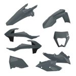 Kit plastiques Enduro gris nardo
