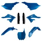 Kit plastiques bleu