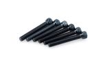 Kit Visserie Carénage En Aluminium Anodisé Noire Blister 6 vis allen M8x55mm