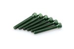 Kit Visserie Carénage En Aluminium Anodisé Vert Blister 6 vis allen M8x55mm