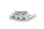Kit Visserie Carénage En Aluminium Anodisé Argent Blister 6 vis allen M6x25mm