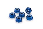 Kit Visserie Carénage En Aluminium Anodisé Bleu Blister 6 écrou M6