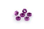 Kit Visserie Carénage En Aluminium Anodisé Violet Blister 6 écrou M6