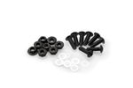 Kit Visserie Carénage En Aluminium Anodisé Bulles Noire BLISTER 6 VIS M5 ECROUS