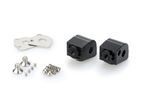 Adaptador de apoio para os pés réglable passageiro Preto