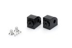 Adaptador de apoio para os pés passageiro ajustável Preto