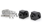 Adaptador de apoio para os pés réglable passager Preto