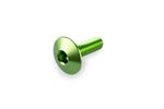 Kit Visserie Carénage En Aluminium Anodisé Bulles Vert 6 Vis M6x20 Tête diamètre 16,8mm