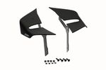  D12 Matte Black Lateral fins