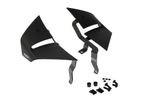  D12 Matte Black Lateral fins