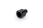 Adaptador de Retrovisor Embout Guidon Preto LADO DIREITO ESQUERDO