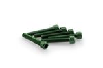 Kit Visserie Carénage En Aluminium Anodisé Vert Blister 6 vis allen M6x35mm